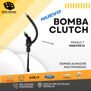 Bomba de clutch o bomba de embrage Renault Master