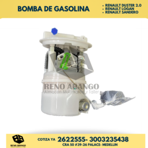 Nomba de gasolina Sandero, logan, duster de renault