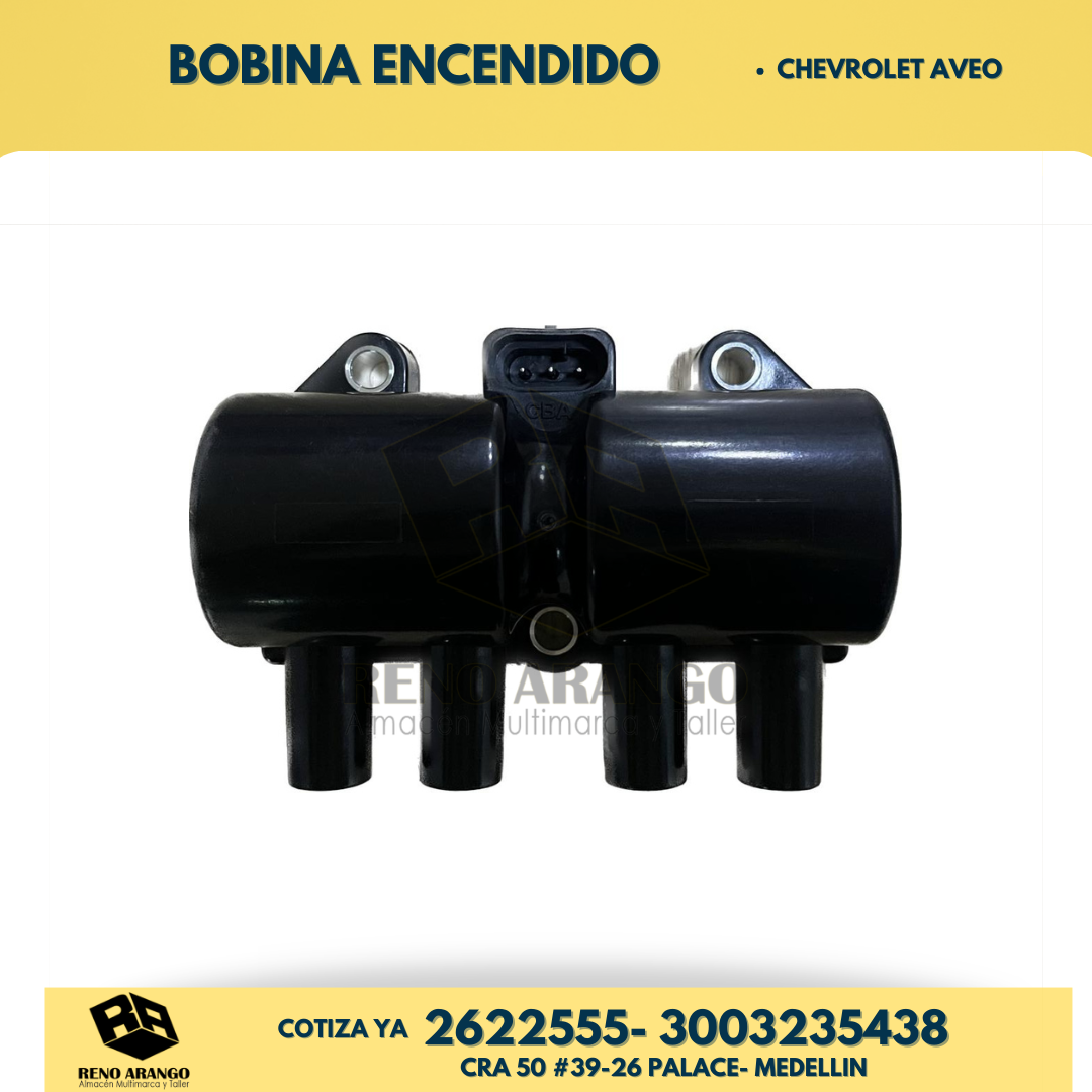 Bobina de encendido para Chevrolet Aveo – sistema de encendido