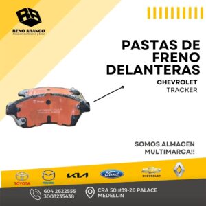 Pasta de freno delantera Chevrolet Tracker