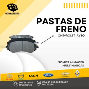 Pastas de freno Chevrolet Aveo