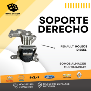 Soporte de Motor Derecho Renault Koleos Diésel